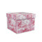 Pink Camo Gift Box with Lid - Canvas Wrapped - Medium (Personalized)