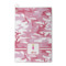 Pink Camo Waffle Weave Golf Towel (Personalized)