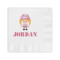 Pink Camo Coined Cocktail Napkins (Personalized)