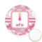 Pink Camo Printed Cookie Topper - 2.15" (Personalized)
