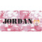 Pink Camo Mini/Bicycle License Plate (Personalized)