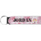 Pink Camo Neoprene Keychain Fob (Personalized)
