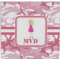 Pink Camo Ceramic Tile Hot Pad (Personalized)