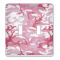 Pink Camo Light Switch Cover (2 Toggle Plate)