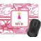 Pink Camo Rectangular Mouse Pad (Personalized)