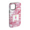 Pink Camo iPhone Case - Rubber Lined - iPhone 15 (Personalized)