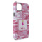 Pink Camo iPhone Case - Rubber Lined - iPhone 14 Plus (Personalized)