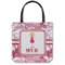 Pink Camo Canvas Tote Bag (Personalized)