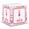 Pink Camo Sticky Note Cube (Personalized)