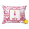 Pink Camo Outdoor Throw Pillow (Rectangular) (Personalized)