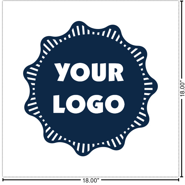 Custom Logo Cabinet Decal - Medium