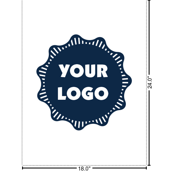 Custom Logo Cabinet Decal - Large