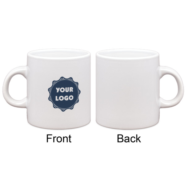 Custom Design - Single Shot Espresso Cup - Single - Front & Back