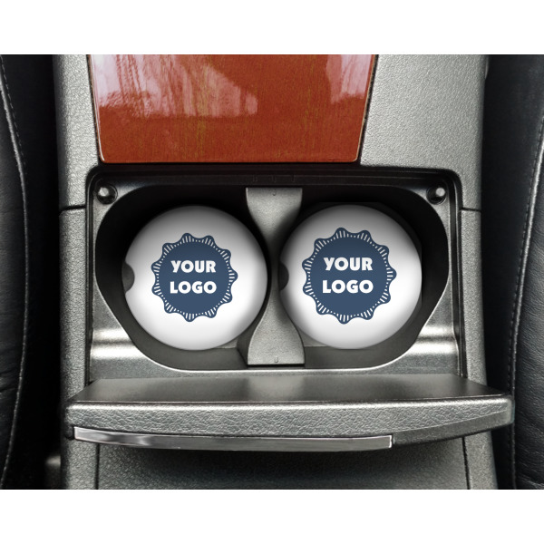 Custom Design - Sandstone Car Coaster - In Cup Holder