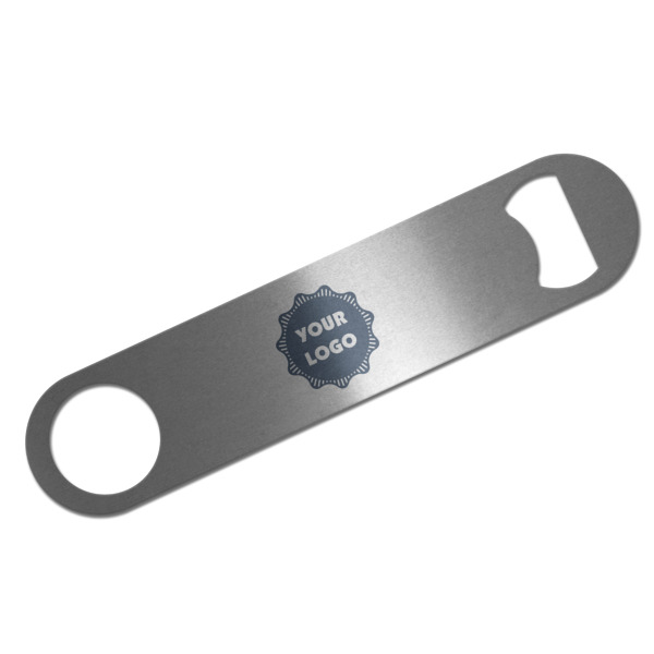 Custom Design - Bar Opener - Silver - Front