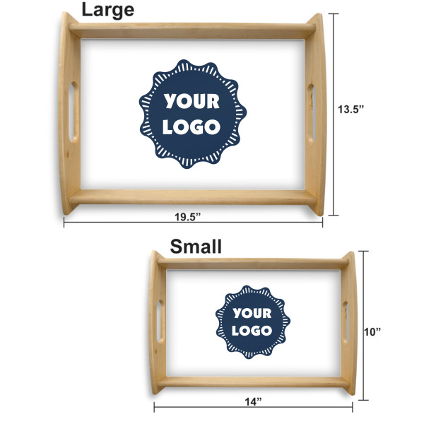 Custom Design - Serving Tray Wood Sizes