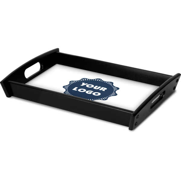 Custom Design - Serving Tray Black - Corner