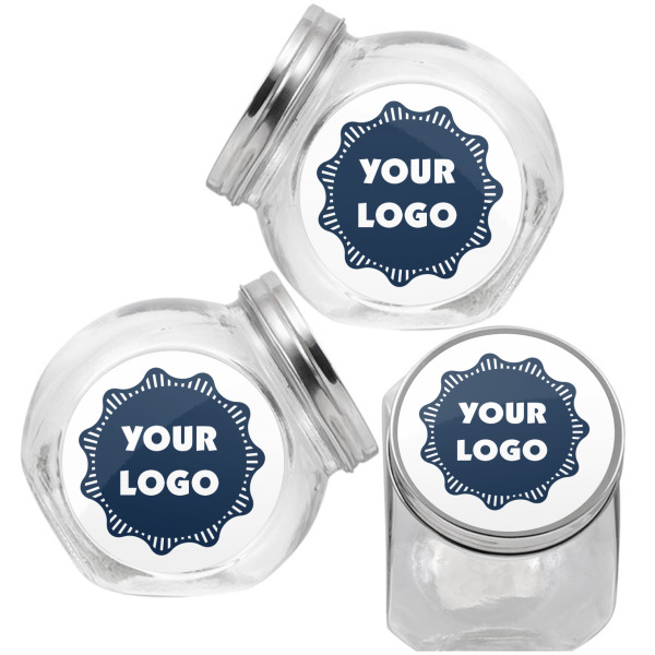 Custom Design - Puppy Treat Jar - Top Left Right