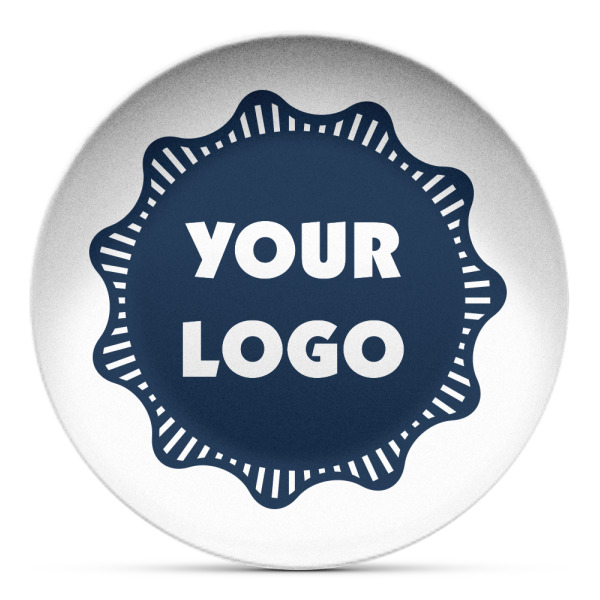 Custom Logo Microwave Safe Plastic Plate - Composite Polymer