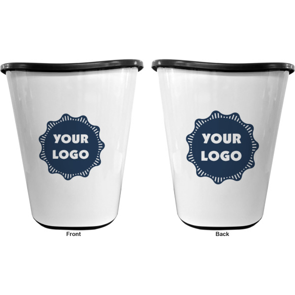 Custom Design - Waste Basket - Black - Double Sided - Approval