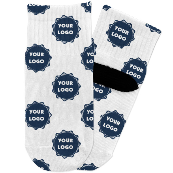 Custom Logo Toddler Ankle Socks