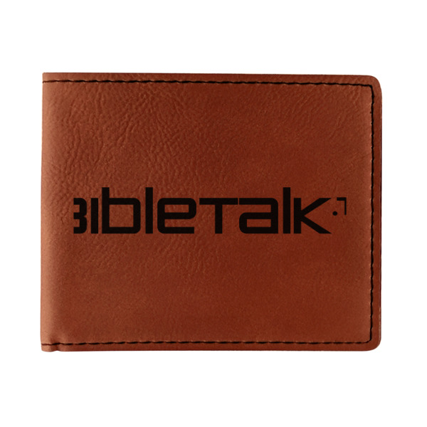 Custom Logo Leatherette Bifold Wallet