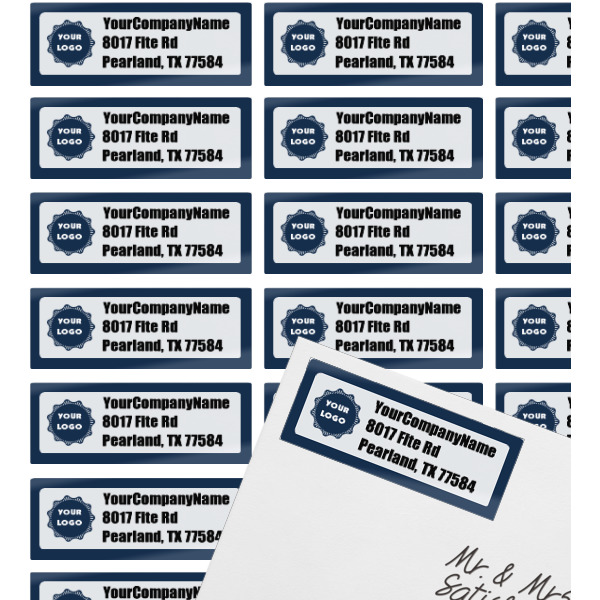 Custom Design - Mailing Label on Envelope - Multiple Labels