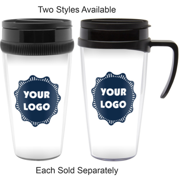 Custom Design - Acrylic Travel Mugs - With & Without Handle