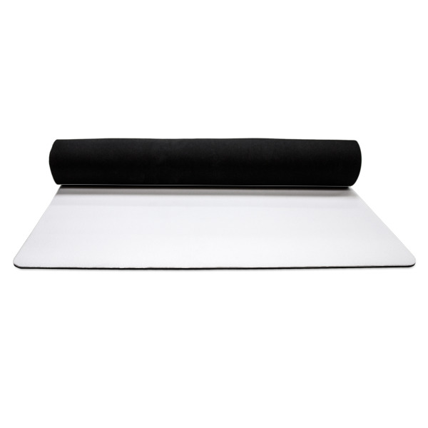 Custom Design - Yoga Mat Rolled up Black Rubber Backing