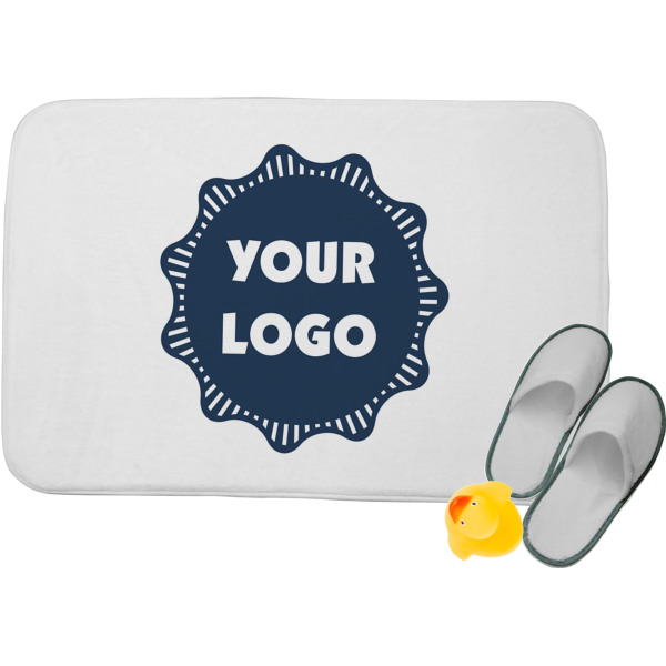 Custom Logo Memory Foam Bath Mat