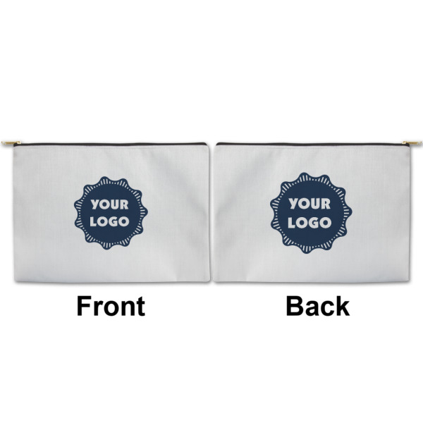 Custom Design - Large Zipper Pouch Approval (Front and Back)