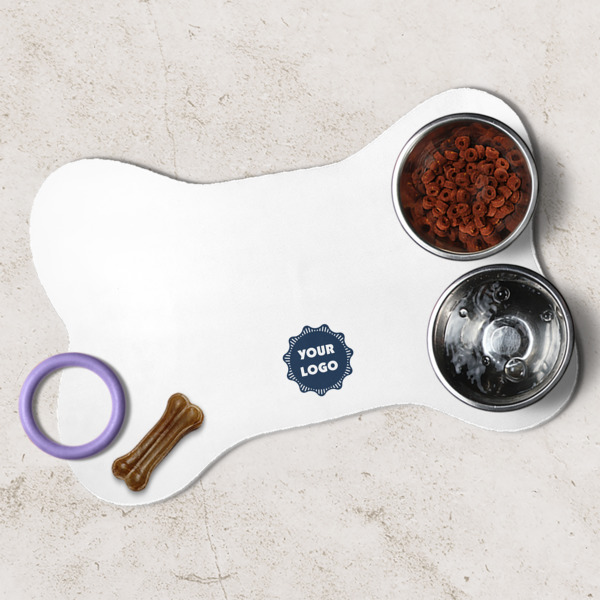 Custom Design - Dog Bone Shaped Mat Lifestyle