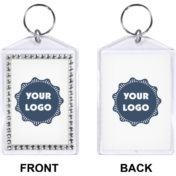 Custom Design - Bling Keychain (Front + Back)