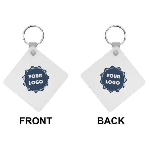 Custom Design - Diamond Keychain (Front + Back)