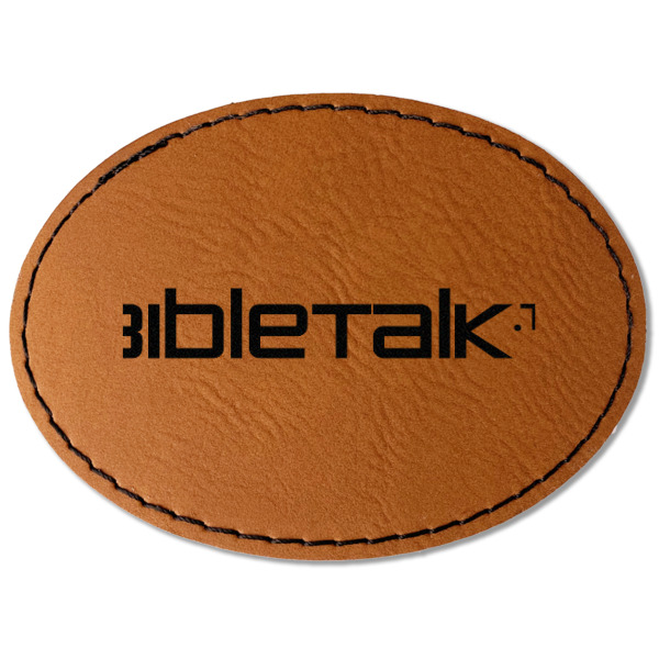 Custom Design - Leatherette Patches - Oval