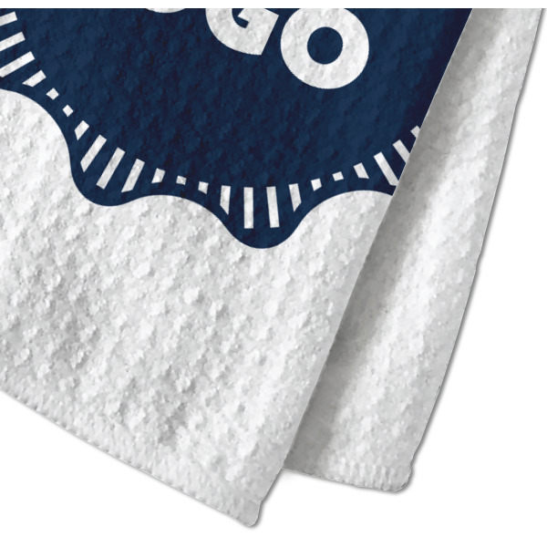 Custom Design - Waffle Weave Towel - Closeup of Material Image