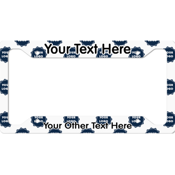 Custom Logo License Plate Frame