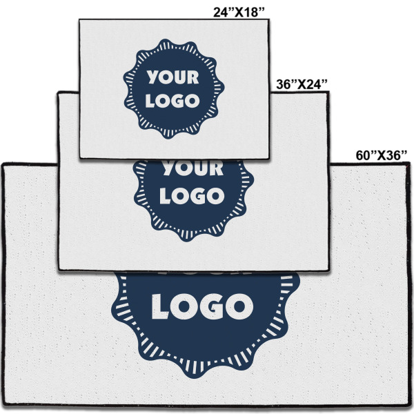 Custom Design - Door Mats - Size Comparison