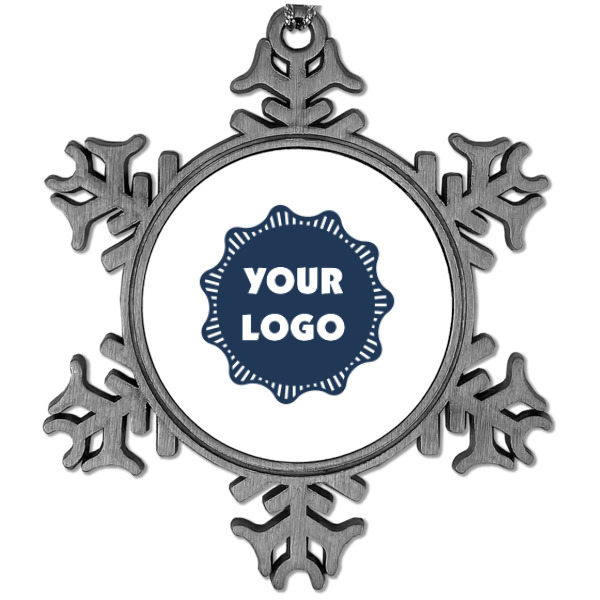 Custom Design Your Own Vintage Snowflake Ornament