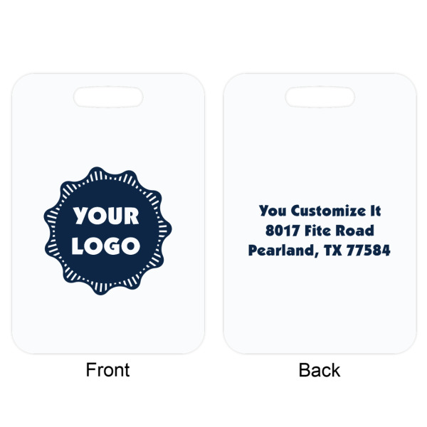 Custom Design - Metal Luggage Tag - Approval