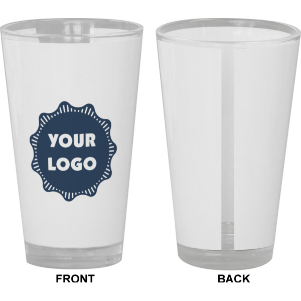 Custom Design - Pint Glass - Full Color - Front & Back Views