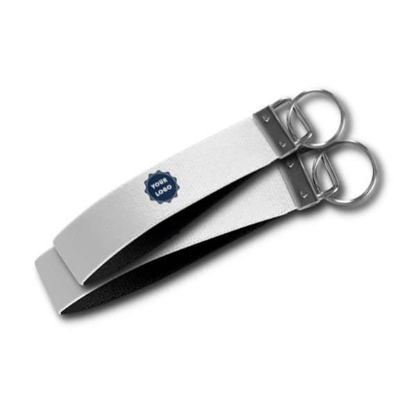 Custom Design - Webbing Keychain FOBs - Size Comparison