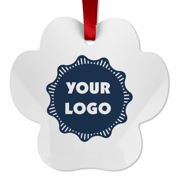 Custom Design - Metal Paw Ornament - Front