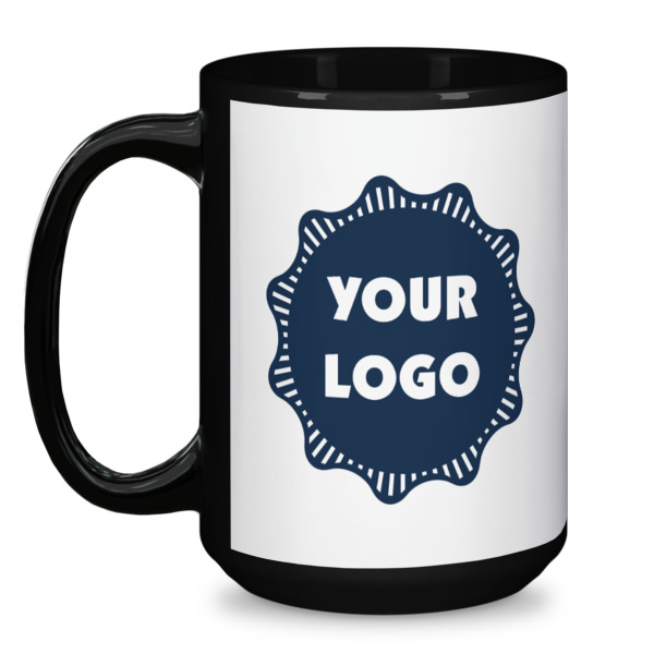 Custom Design - Coffee Mug - 15 oz - Black