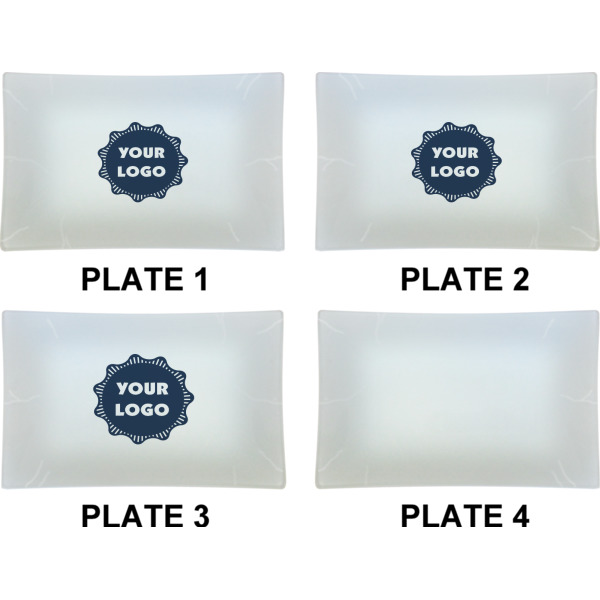 Custom Design - Set of Rectangular Dinner Plates (Approval)