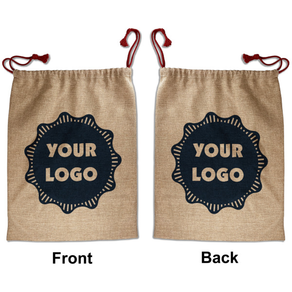 Custom Design - Santa Bag - Front and Back