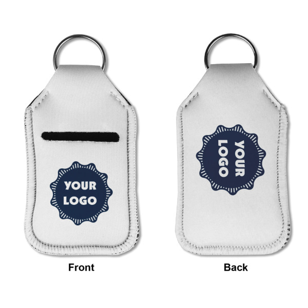 Custom Design - Sanitizer Holder Keychain - Small APPROVAL (Flat)