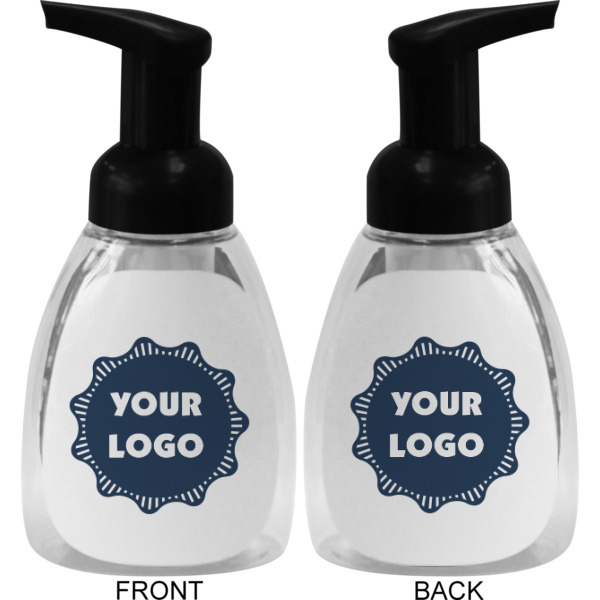 Custom Design - Foam Soap Bottle - Black - Front & Back