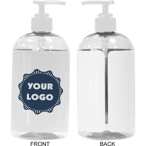 Custom Design - 16 oz Plastic Liquid Dispenser - Approval - White