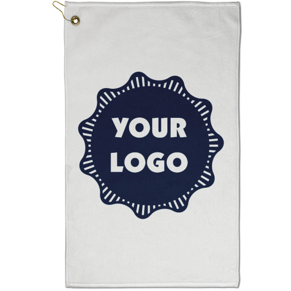 Custom Design Your Own Golf Towel - Poly-Cotton Blend - Small